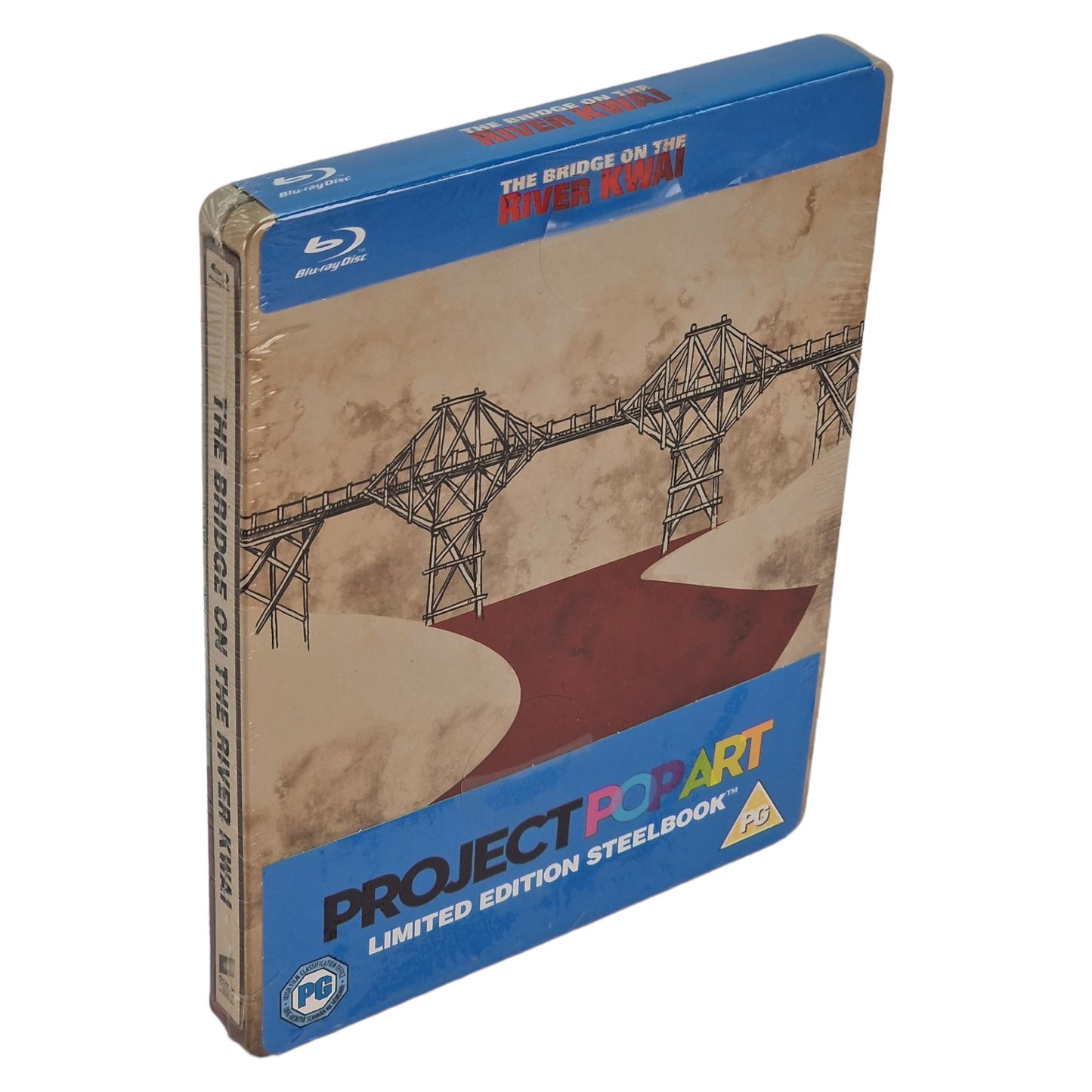 Le pont de la rivière Kwai Blu-ray SteelBook Zavvi Limité à 1000 Exe Zone Libre