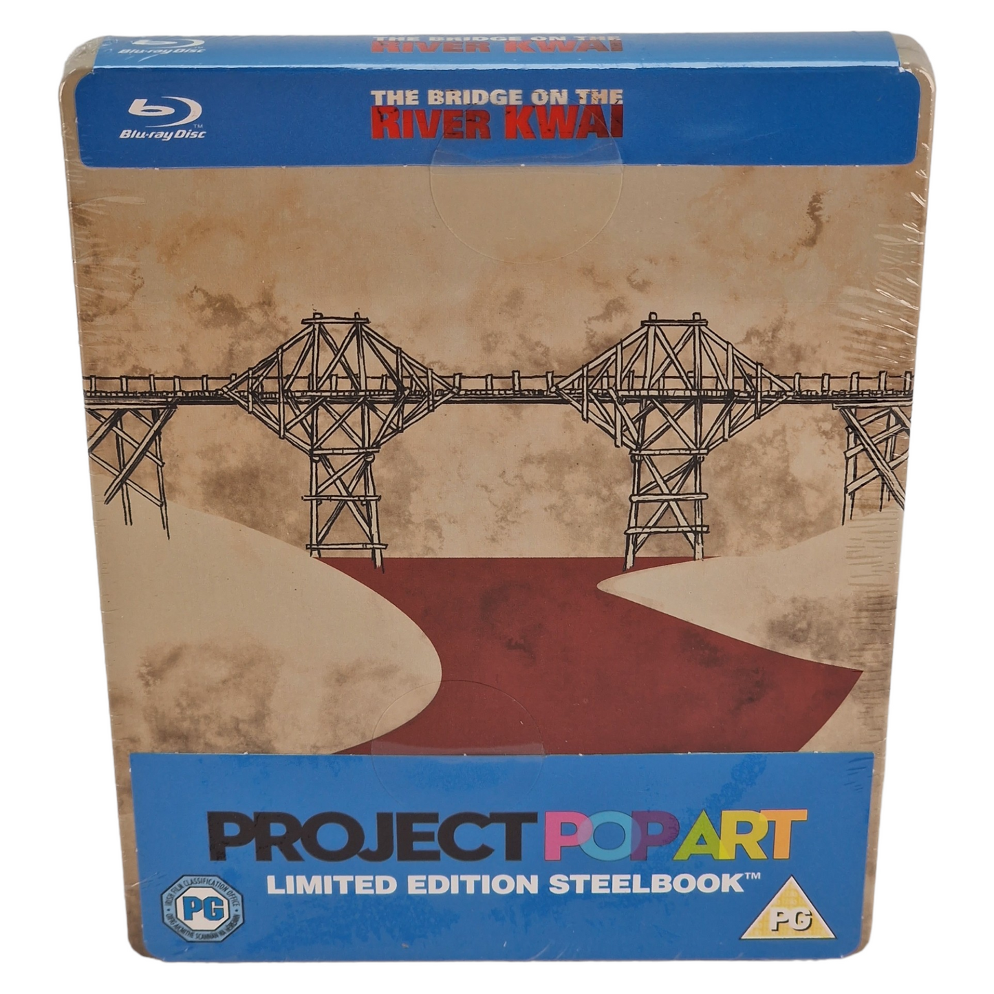 Le pont de la rivière Kwai Blu-ray SteelBook Zavvi Limité à 1000 Exe Zone Libre
