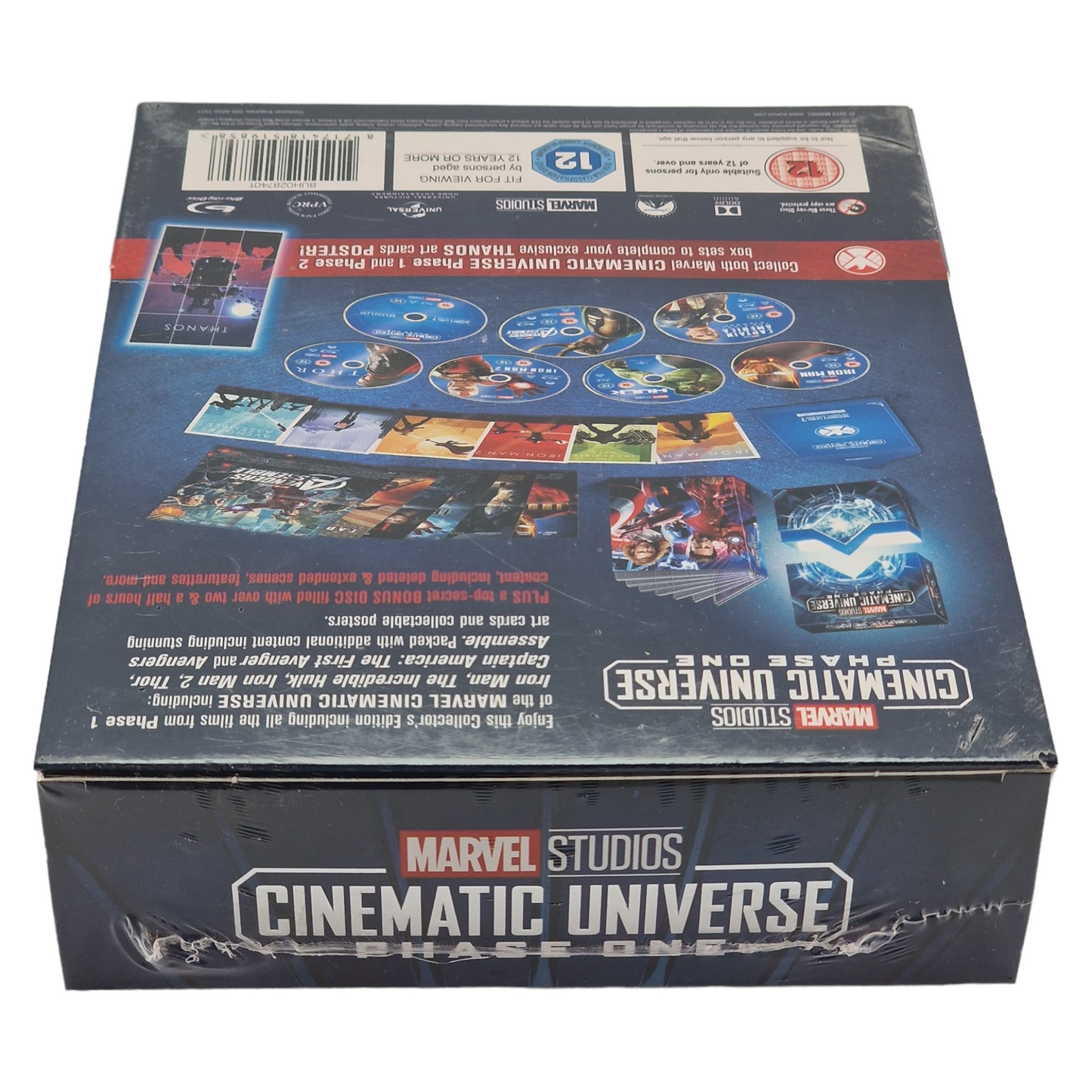 Marvel Studios Cinematic Universe Blu-Ray Phase 1 Coffret Collector  Region B