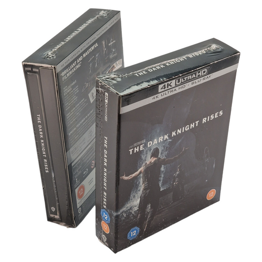 The Dark Knight Rises (2012) – Coffret SteelBook 4K Ultra HD + Blu-ray – Zone libre + Zone B – vue 2