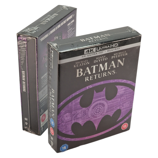 Batman Returns 4K Blu-ray Steelbook édition Collector UK Zone Free__ VF