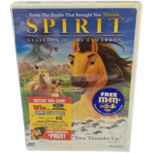 Spirit : Étalon du Cimarron DVD DreamWorks  Région 1 VF 2002