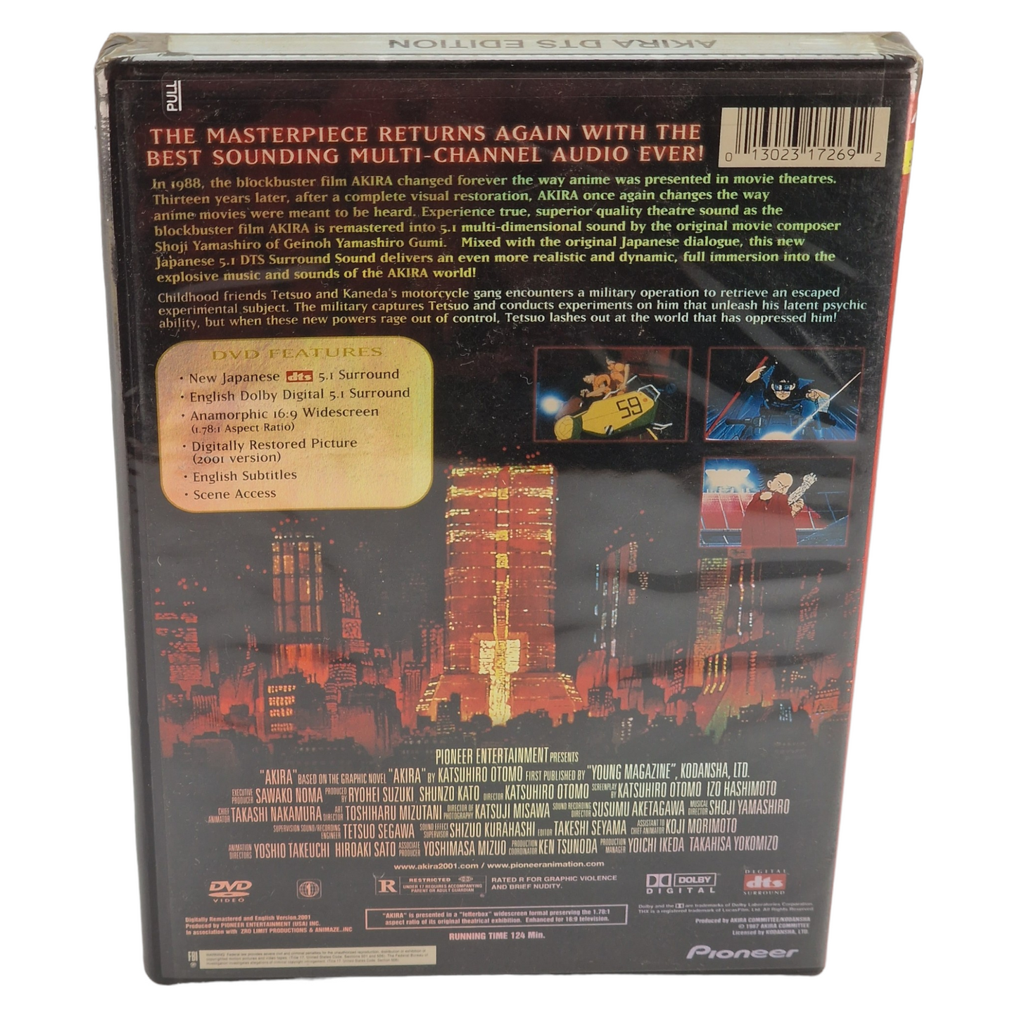 Akira DVD  2002  US Collection  DTS ___Région 1 __  VO
