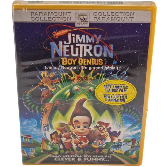 Jimmy Neutron : Boy Genius DVD  Paramount Collection  2002 Région 1