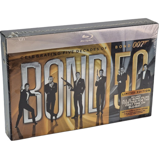 James Bond 007 - Collection 22 films (1962-2008) - Coffret Blu-ray - Zone A - vue 2