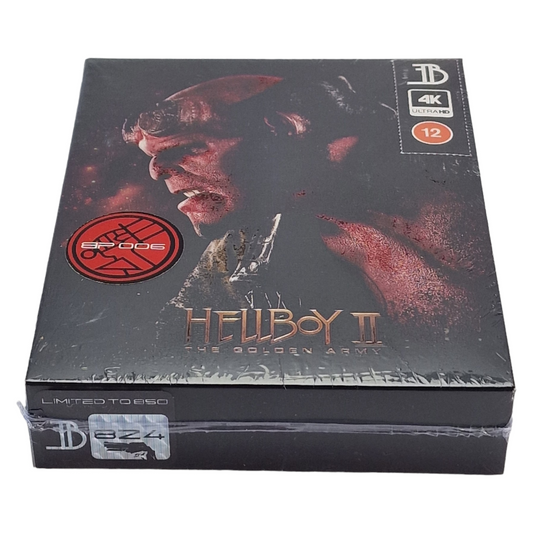 Hellboy II : Les Légions d’or maudites (2008) – Coffret SteelBook 4K Ultra HD + Blu-ray – Zone libre + Zone B – vue 2