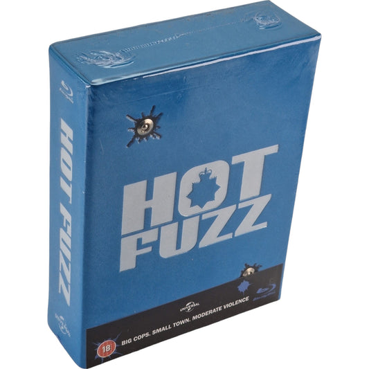 Hot Fuzz (2007) – Coffret SteelBook Blu-ray – Zone B – vue 2