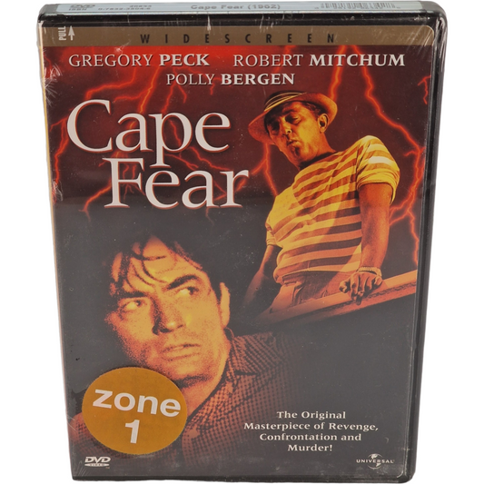 Les Nerfs à vif (Cape Fear) 1962 DVD  VF   US Import  Région 1  Gregory Peck