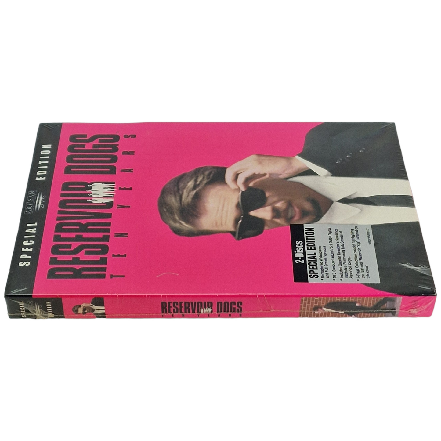 Reservoir Dogs DVD spéciale 10e anniversaire | Couverture M. Rose Zone 1 VO