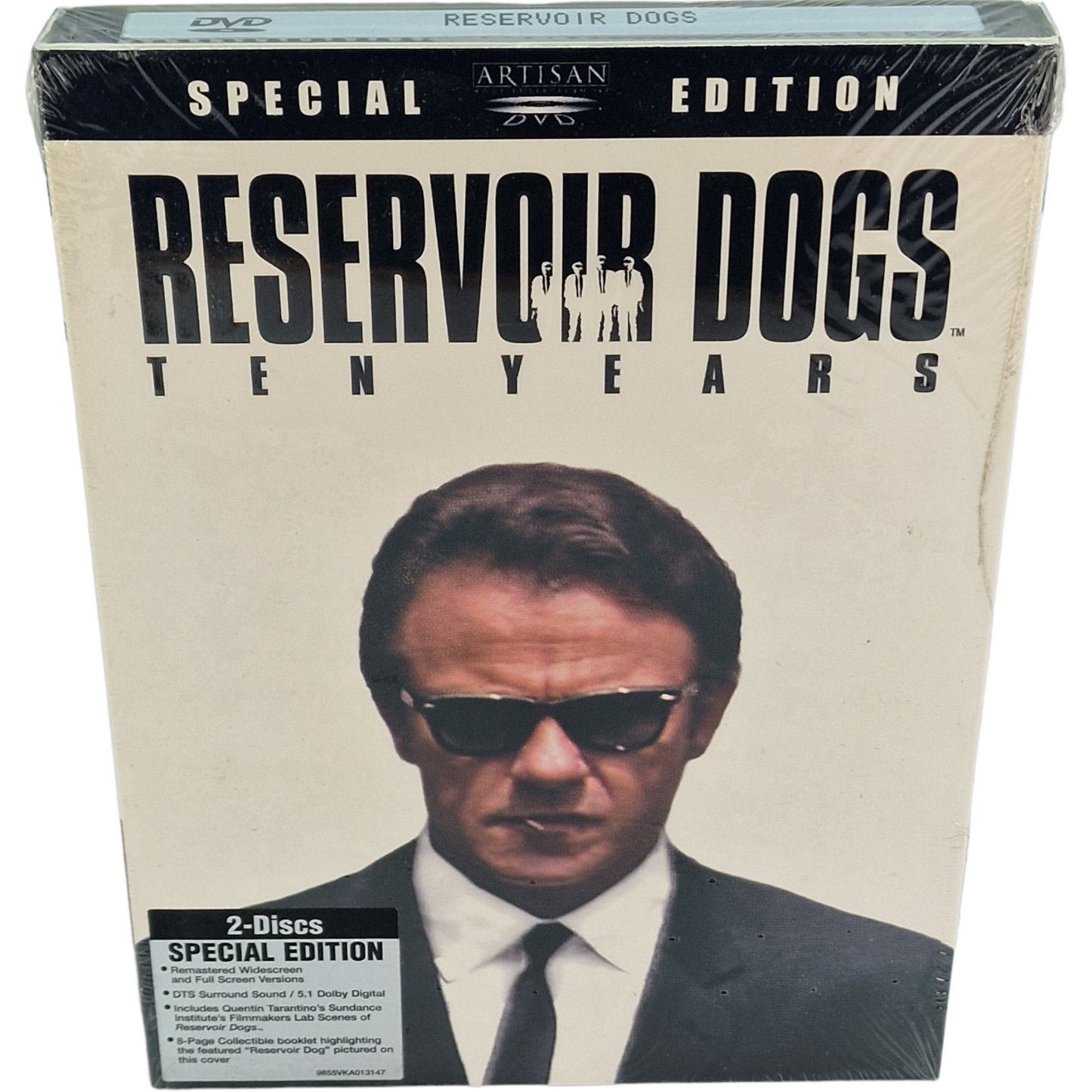 Reservoir Dogs DVD spéciale 10e anniversaire |  Couverture de M. White Zone 1 VO