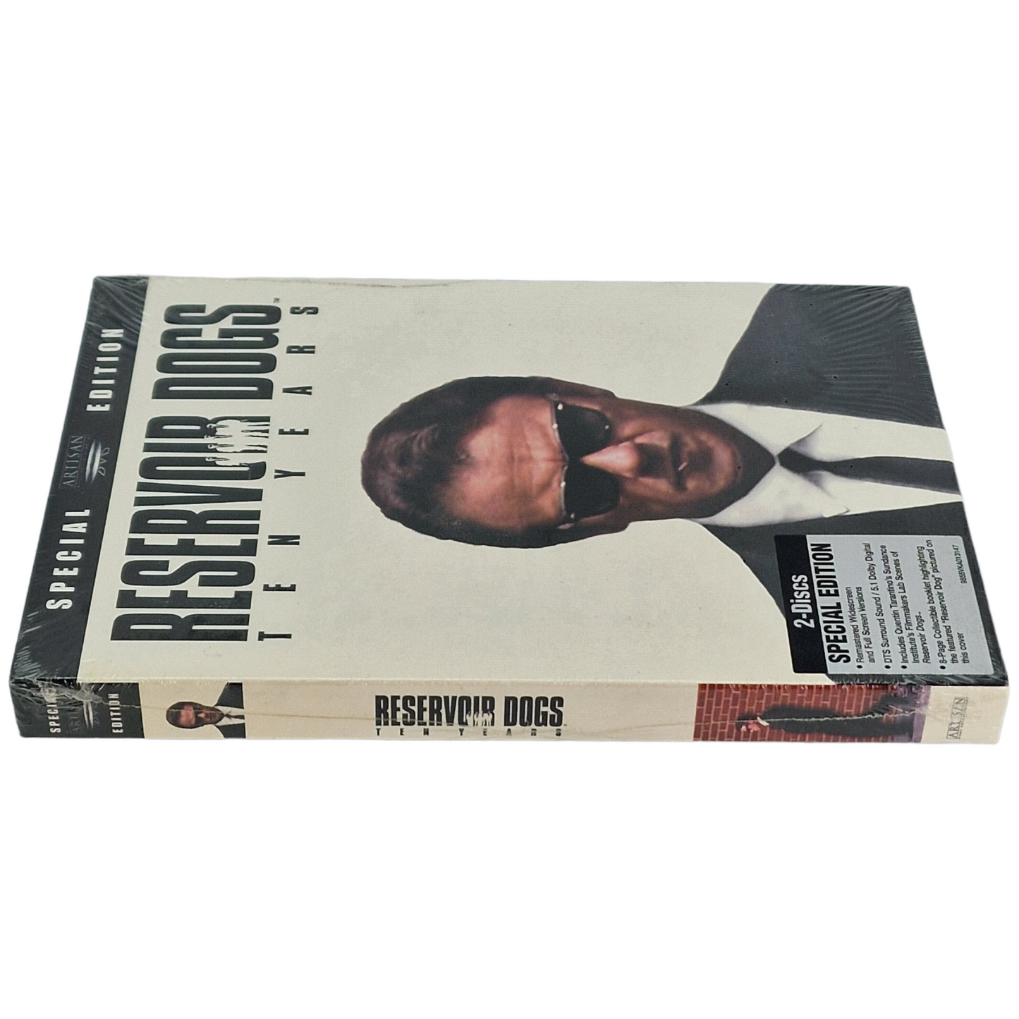 Reservoir Dogs DVD spéciale 10e anniversaire |  Couverture de M. White Zone 1 VO