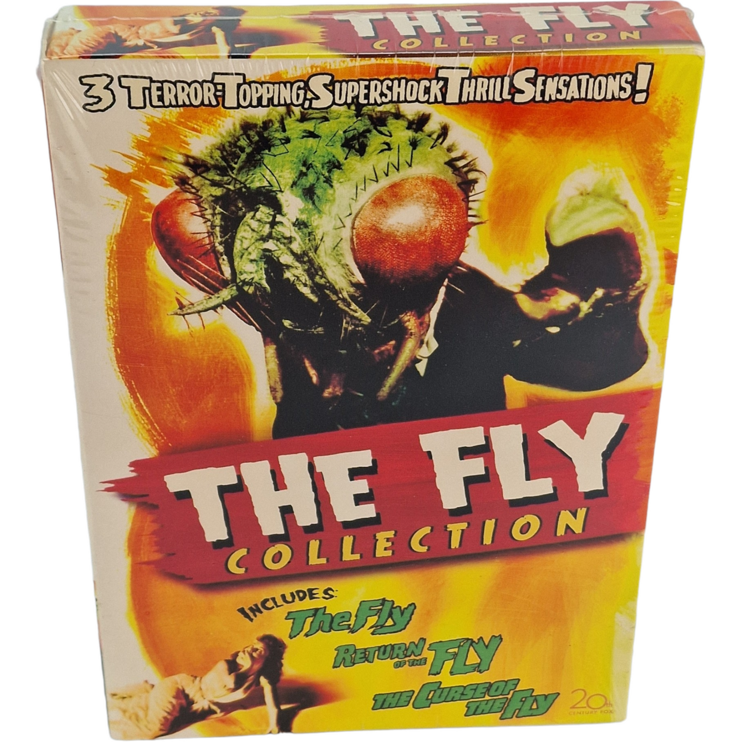 La collection de mouches DVD La mouche / Le retour  / La malédiction 3 Films Import VF   1 Neuf