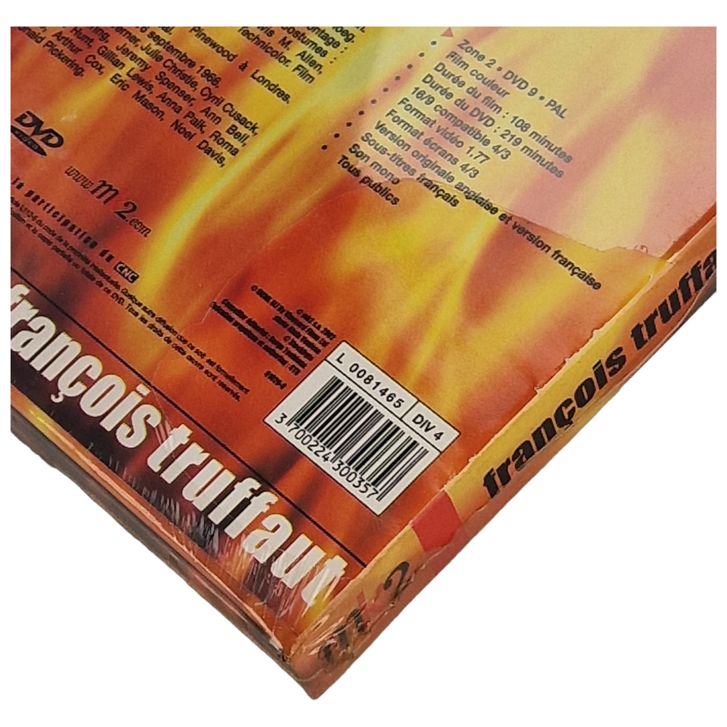 Fahrenheit 451  DVD- Édition Collector france VF Region 2 François Truffaut