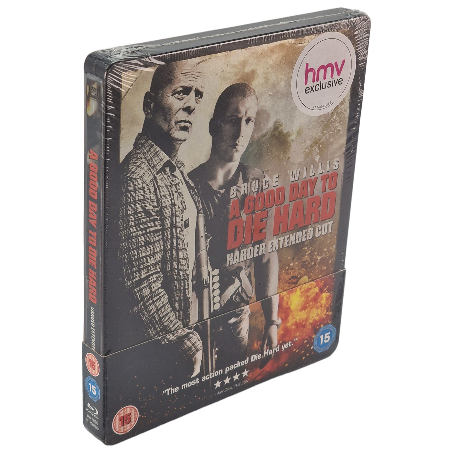 A Good Day to Die Hard Blu-ray Steelbook HMV Exclusif  Bruce Willis Zone Libre