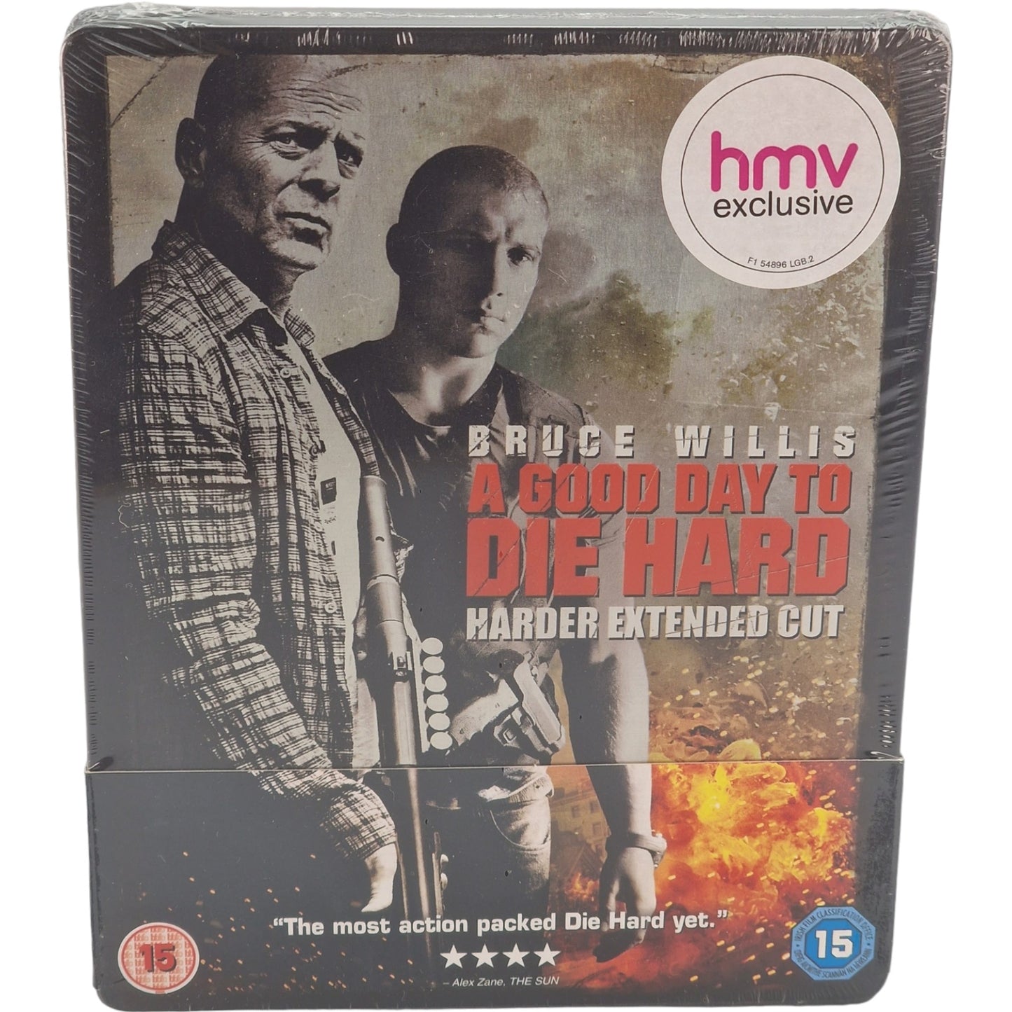 A Good Day to Die Hard Blu-ray Steelbook HMV Exclusif  Bruce Willis Zone Libre