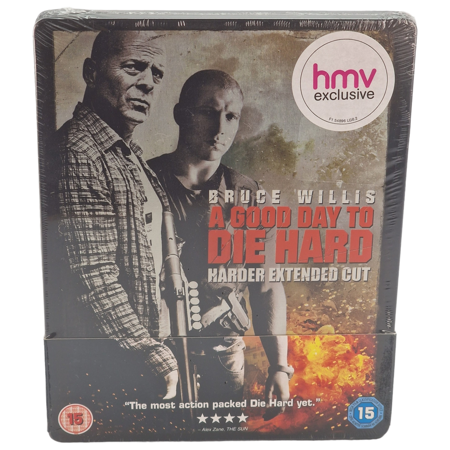 A Good Day to Die Hard Blu-ray Steelbook HMV Exclusif  Bruce Willis Zone Libre
