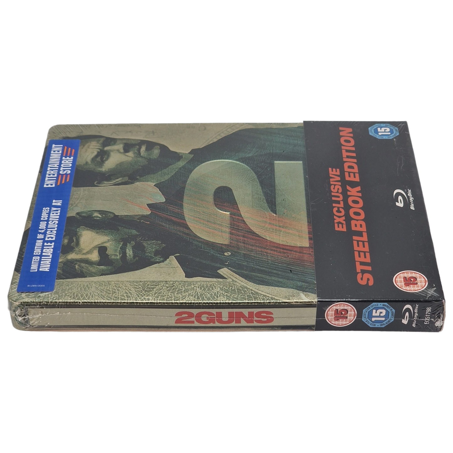 2 Guns Blu-ray Steelbook Débossé Édition limitée à 4000  Ex Zone B