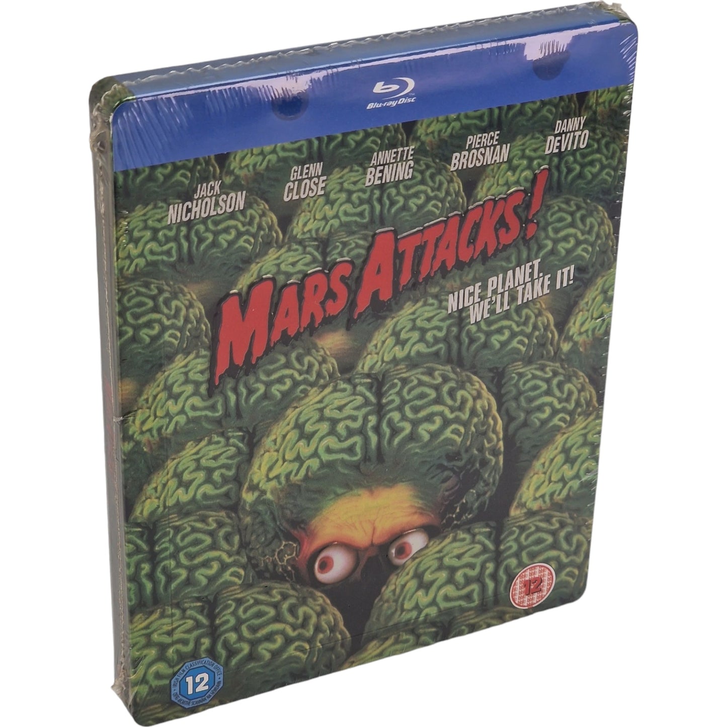 Mars Attacks! SteelBook Débossé Zavvi Ltd 2500 Ex Tim Burton  Jack Nicholson B
