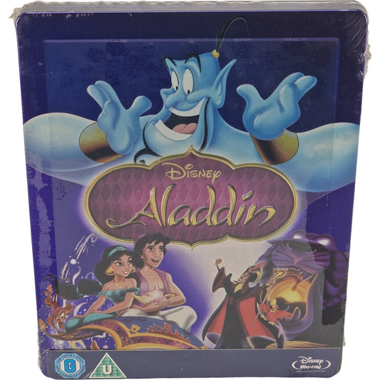 Aladdin Blu-ray SteelBook Débossé Zavvi Limitée collection Disney n° 1 Zone Libre