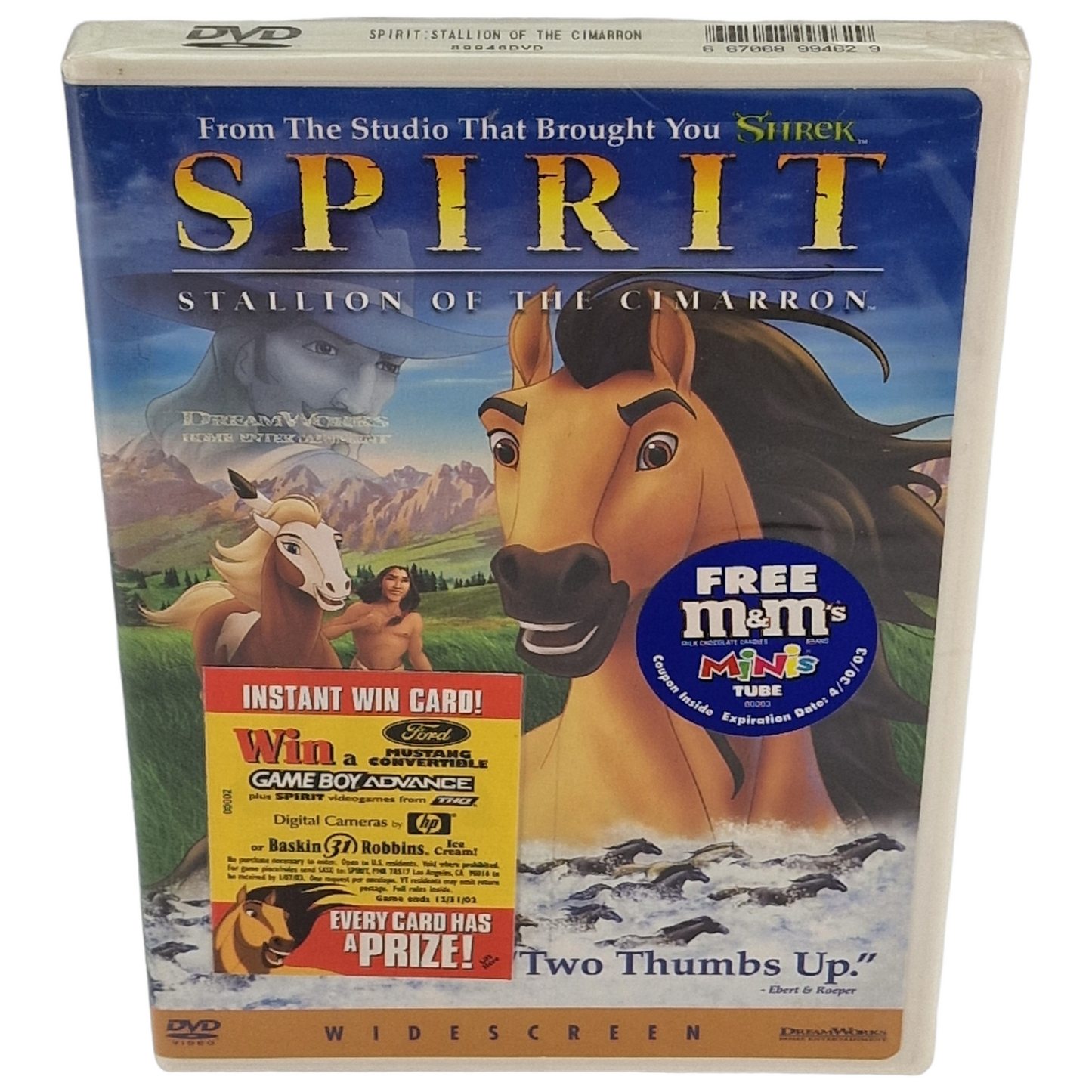 Spirit, l'étalon des plaines DVD Édition limitée VF Import US Région 1 2002 Neuf