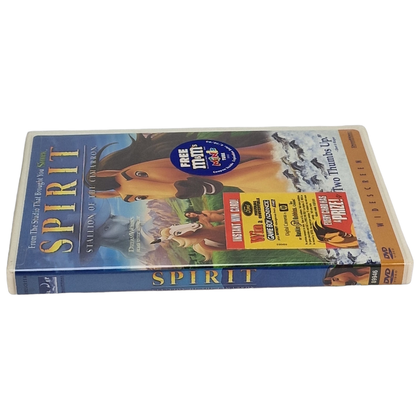 Spirit, l'étalon des plaines DVD Édition limitée VF Import US Région 1 2002 Neuf