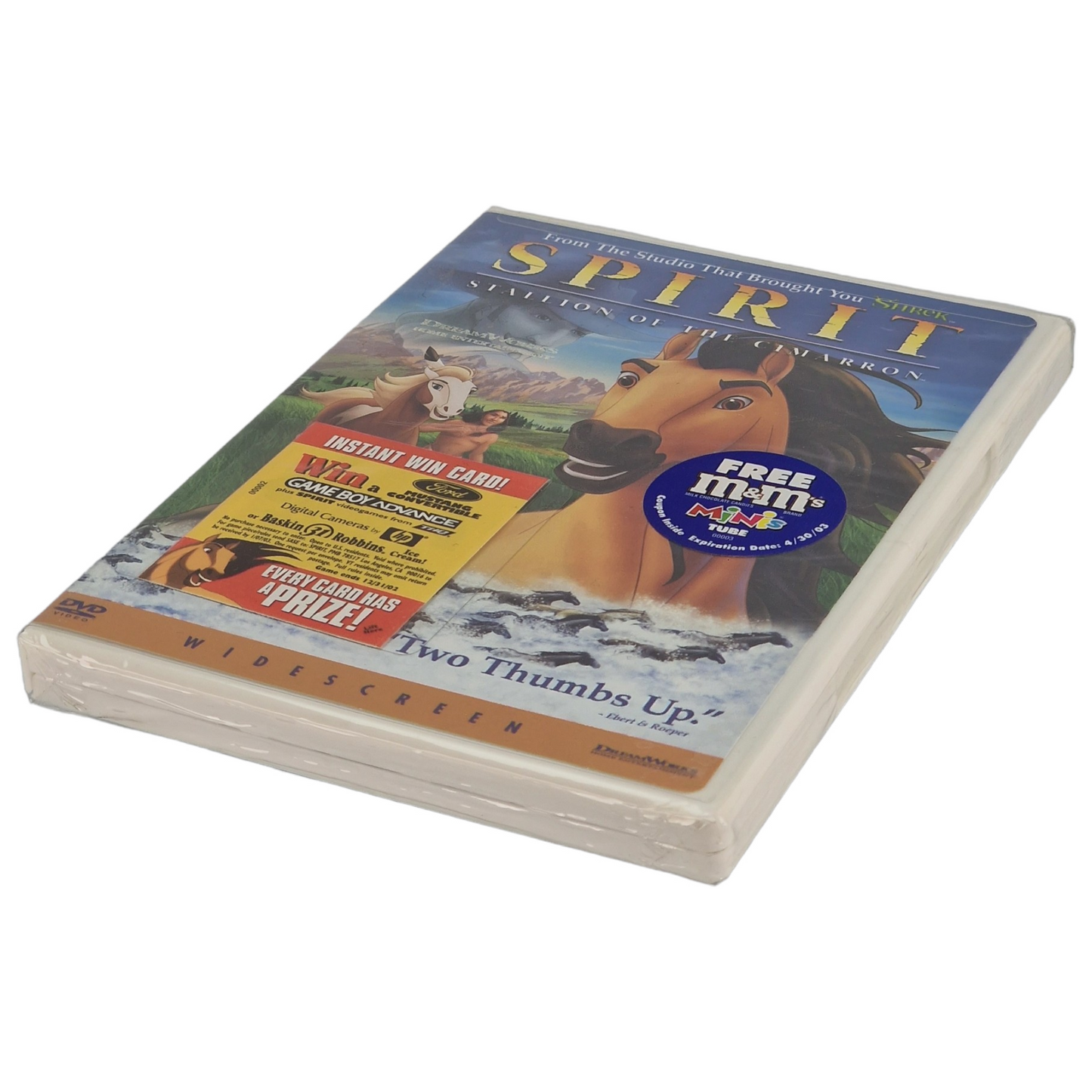 Spirit, l'étalon des plaines DVD Édition limitée VF Import US Région 1 2002 Neuf