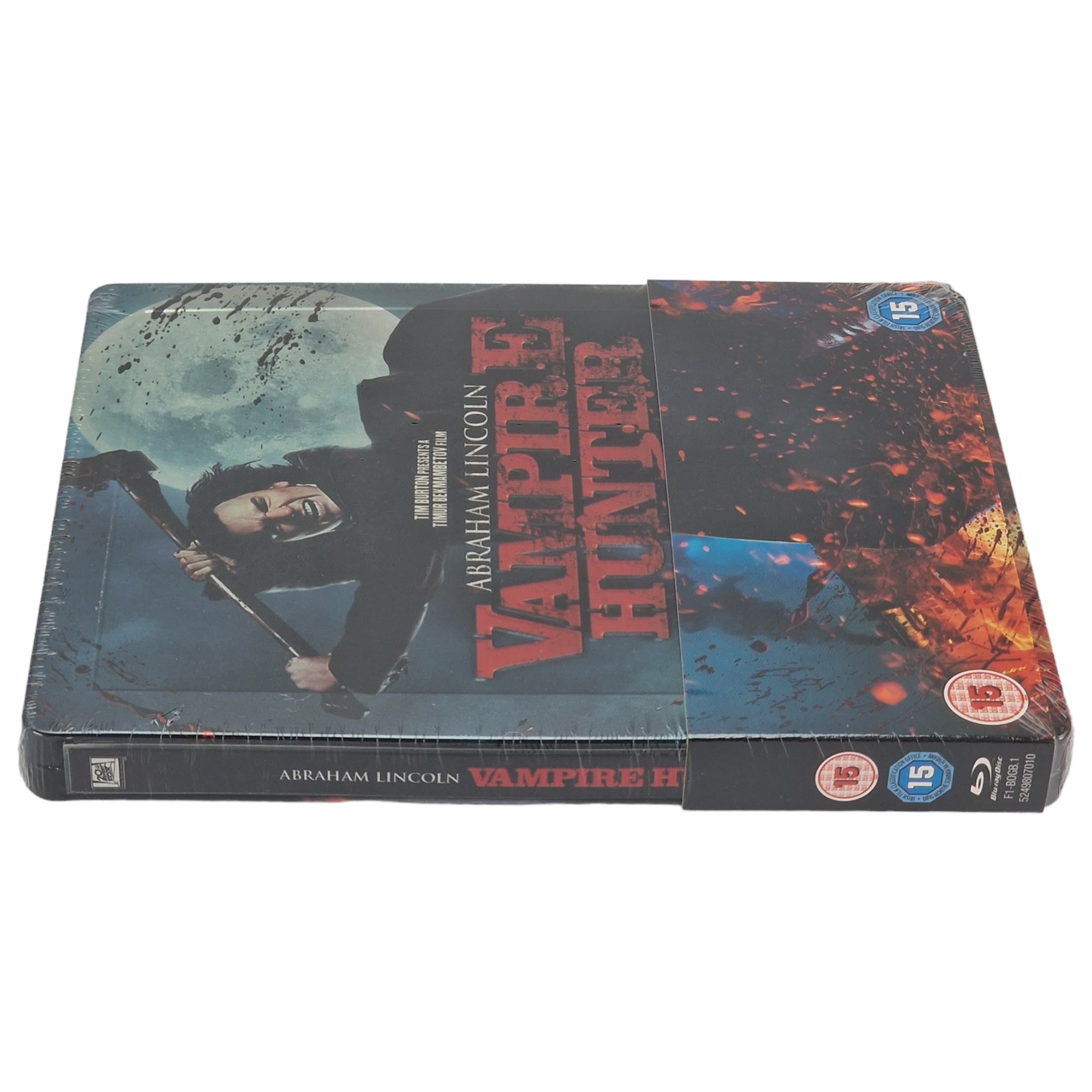 Abraham Lincoln: Vampire Hunter Steelbook Débossé Zavi Ltd édt Zone Libre