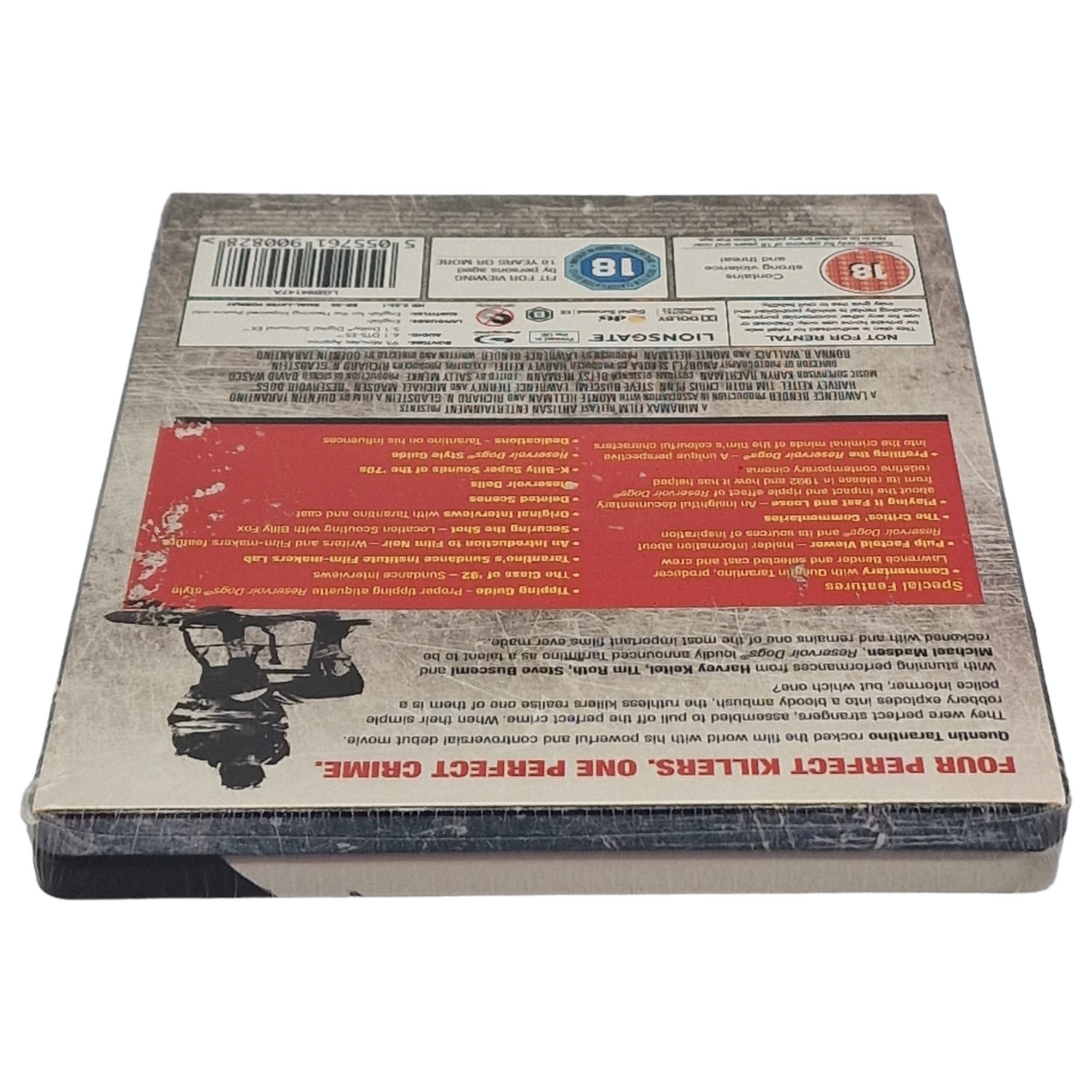 Reservoir Dogs Blu-ray SteelBook Zavvi Édition limitée 2013 Region B