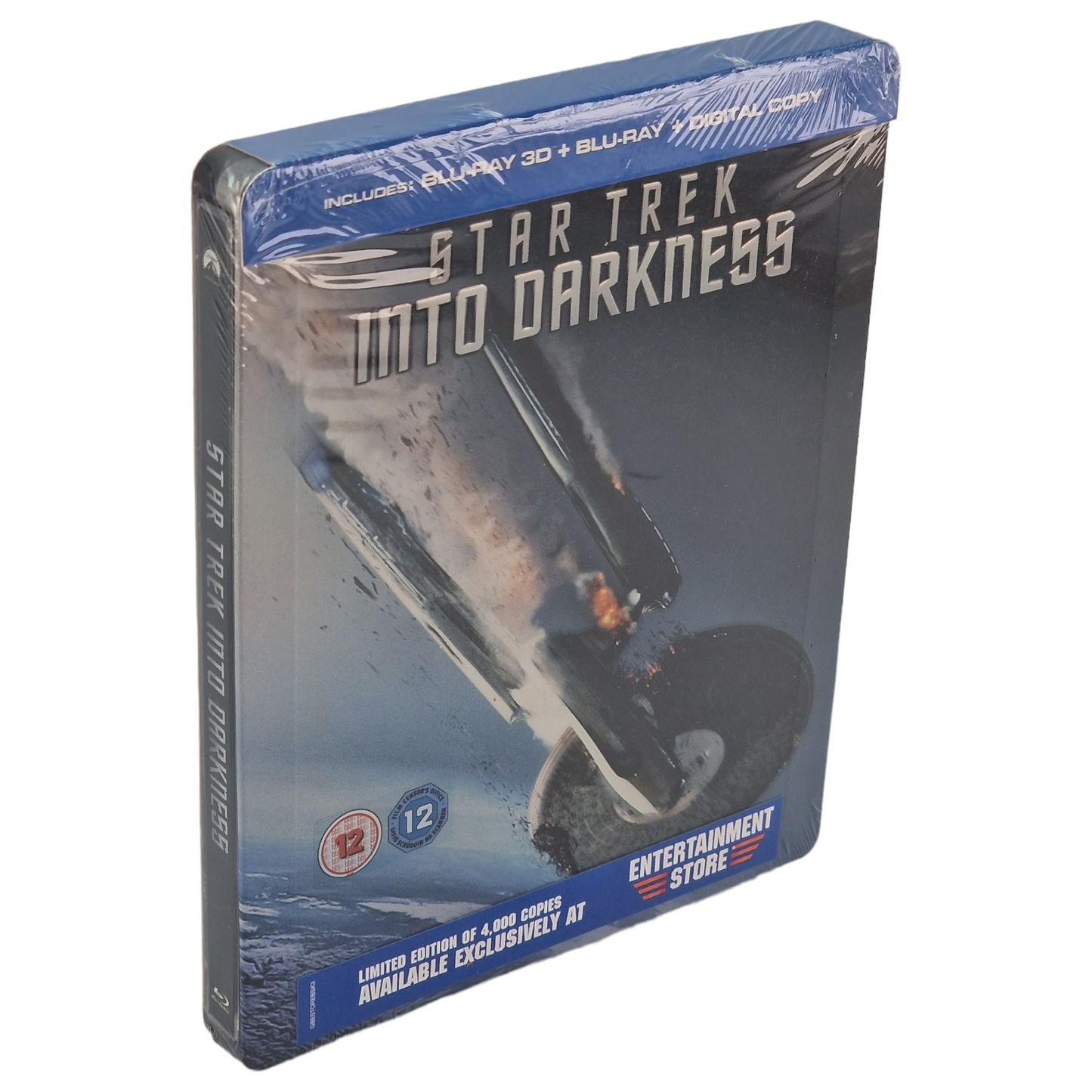 Star Trek Into Darkness Blu-ray 3D +2D Steelbook Débossé édt Ltd Zone Libre 2013