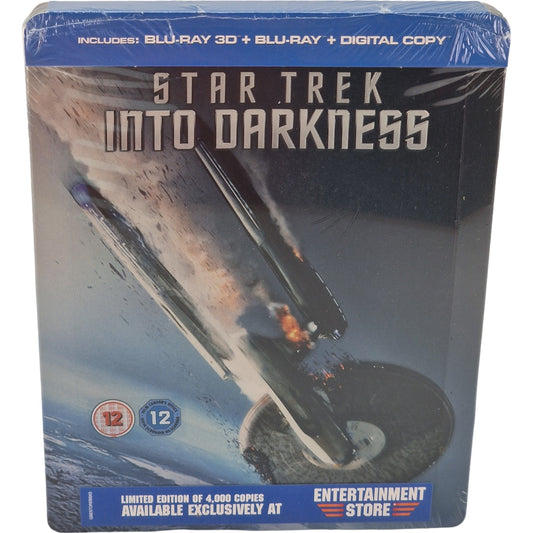 Star Trek Into Darkness Blu-ray 3D +2D Steelbook Débossé édt Ltd Zone Libre 2013