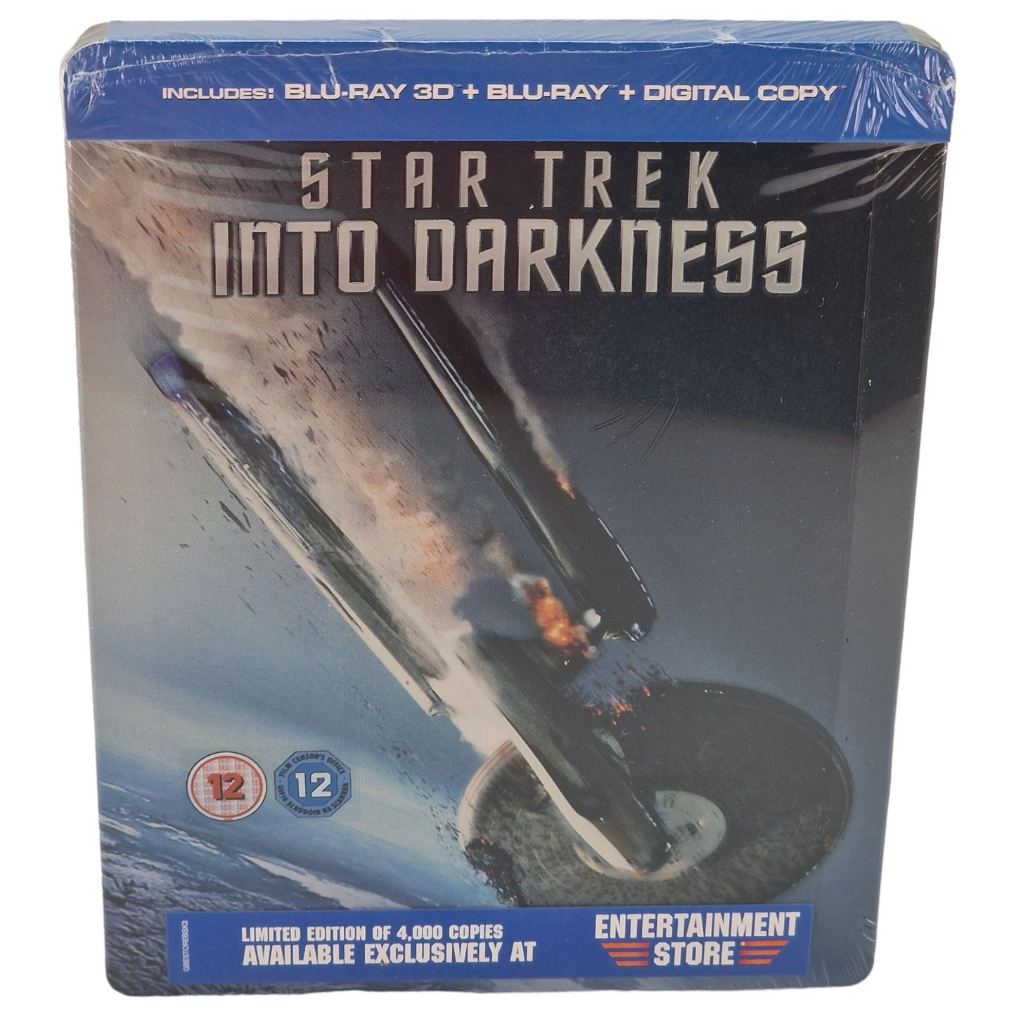 Star Trek Into Darkness Blu-ray 3D +2D Steelbook Débossé édt Ltd Zone Libre 2013