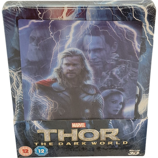 Thor: The Dark World 3D Blu-ray SteelBook Zavvi lenticulaire 2015 Édition Ltd  B