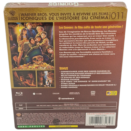 Les Goonies (1985) – SteelBook Blu-ray – Zone B – vue 3
