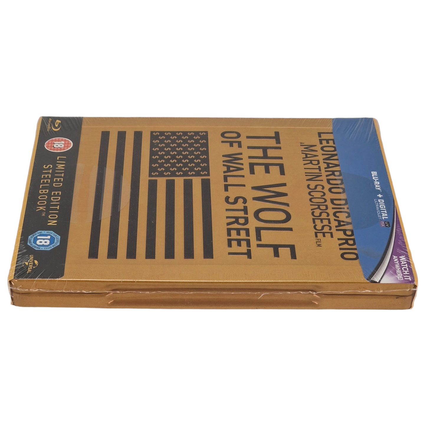 Le loup de Wall Street Blu-ray Steelbook Débossé Zavvi Édt Ltd   DiCaprio, Libre