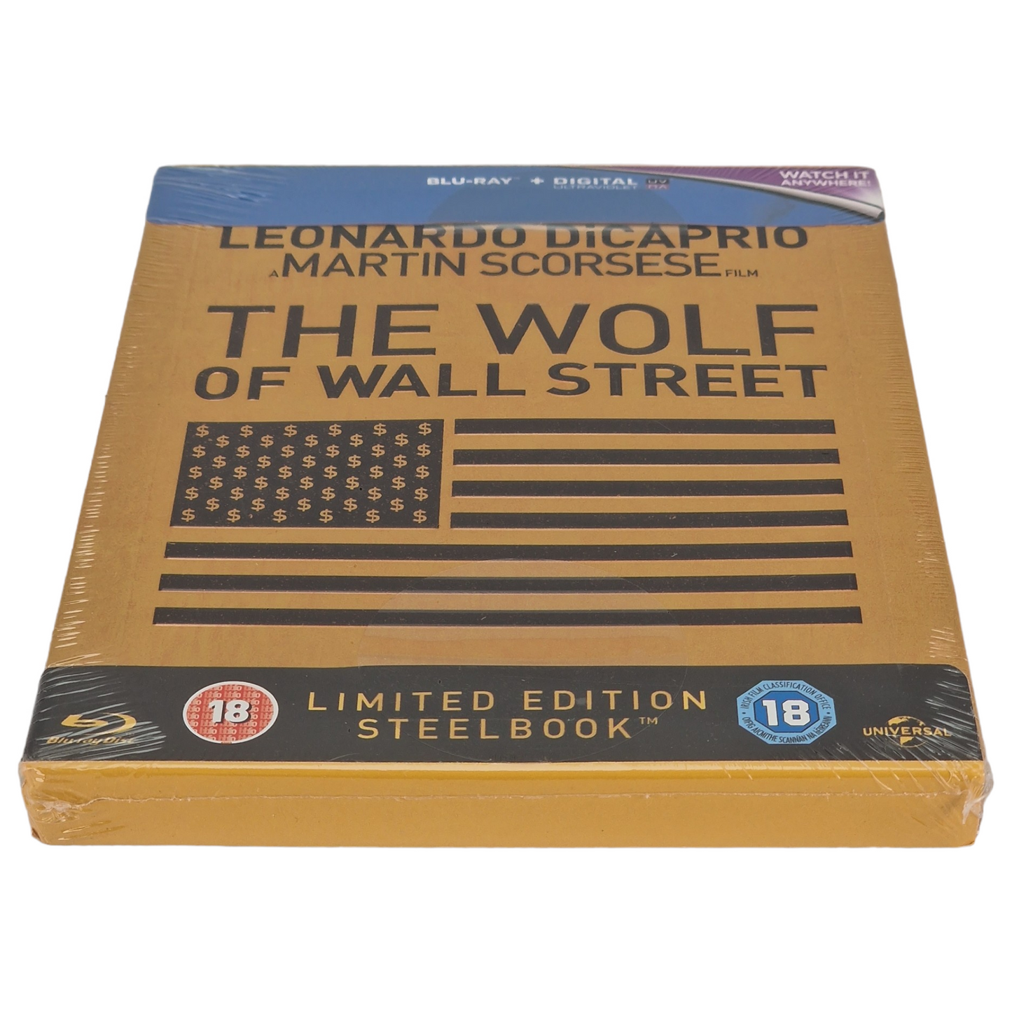 Le loup de Wall Street Blu-ray Steelbook Débossé Zavvi Édt Ltd   DiCaprio, Libre