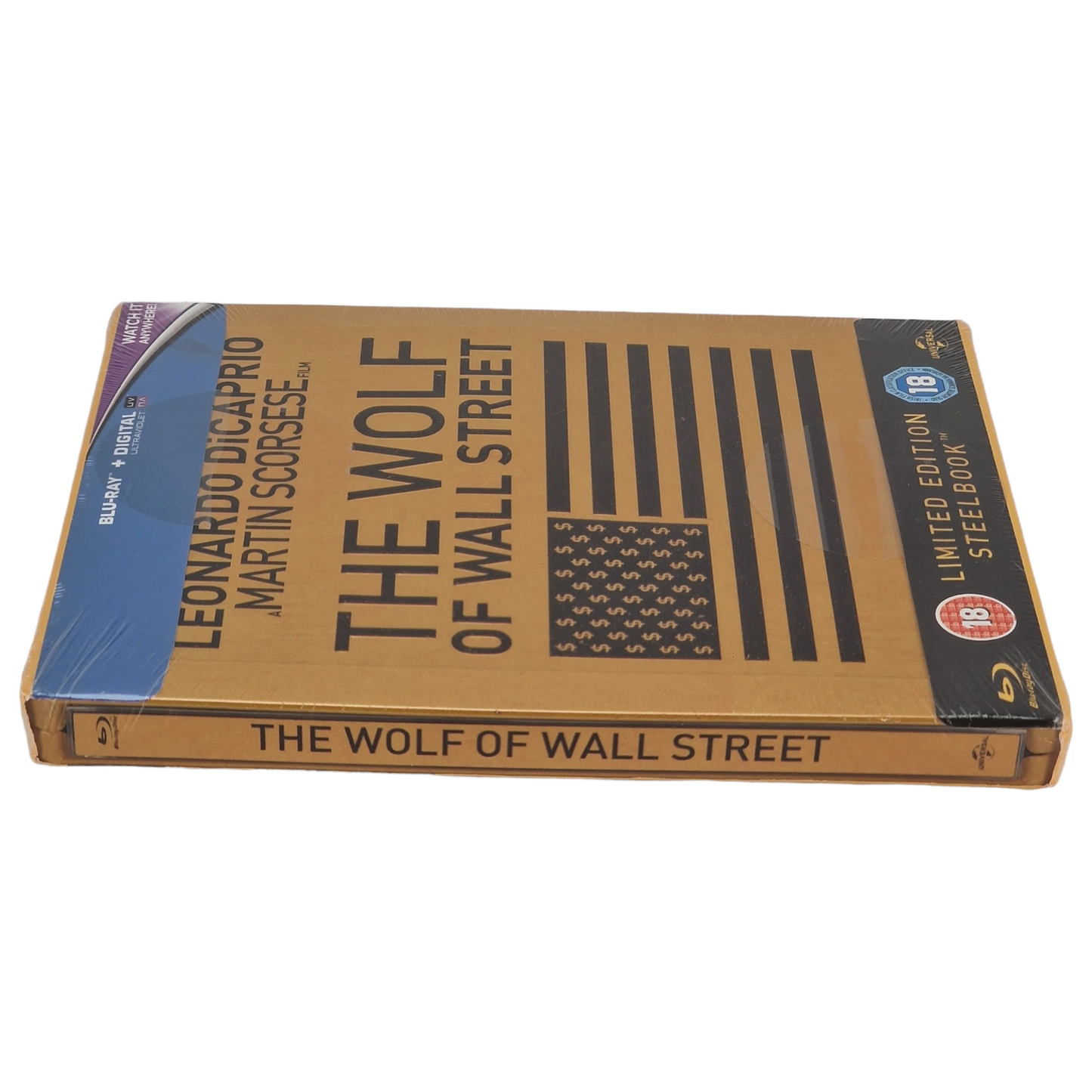 Le loup de Wall Street Blu-ray Steelbook Débossé Zavvi Édt Ltd   DiCaprio, Libre