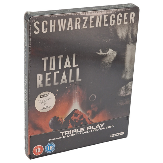 Total Recall (1990) – SteelBook Blu-ray + DVD – Zone B – vue 2