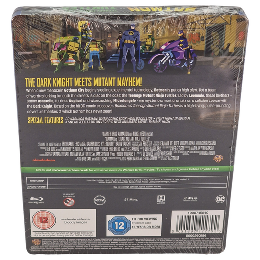 Batman et les Tortues Ninja (2019) – SteelBook Blu-ray – Zone libre – vue 3