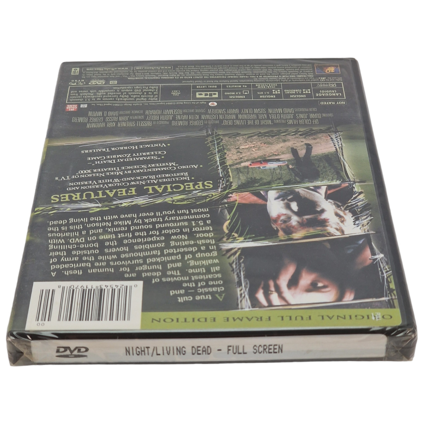 La Nuit des morts-vivants  DVD  US Import  VO  Région 1   2004 Neuf