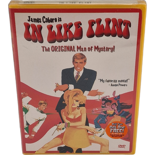 F comme Flint DVD  US Import  VF  Région 1  James Coburn  2002 Neuf