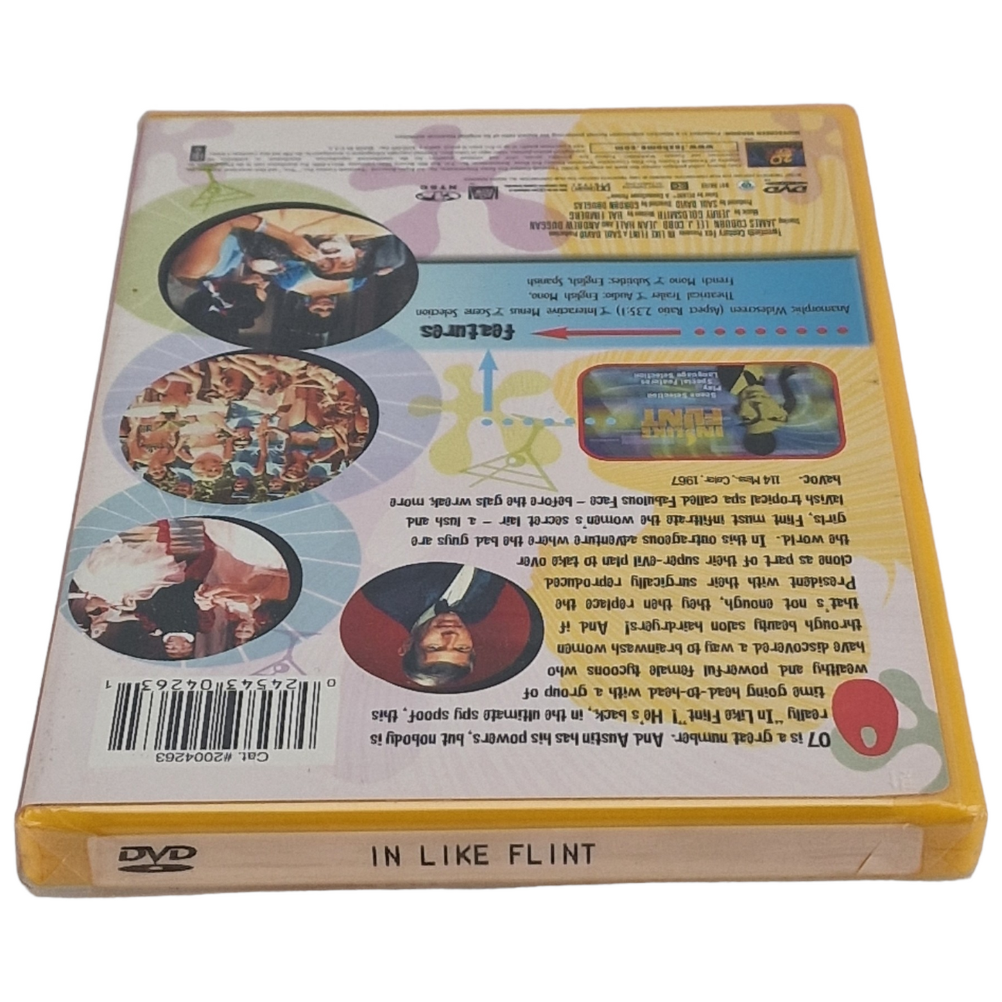 F comme Flint DVD  US Import  VF  Région 1  James Coburn  2002 Neuf