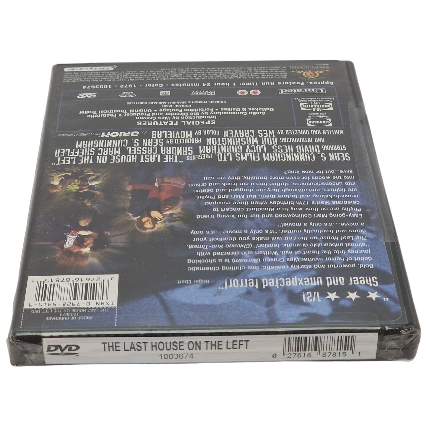 La Dernière Maison sur la gauche DVD  VO/ STFR   US Import  Région 1   Neuf