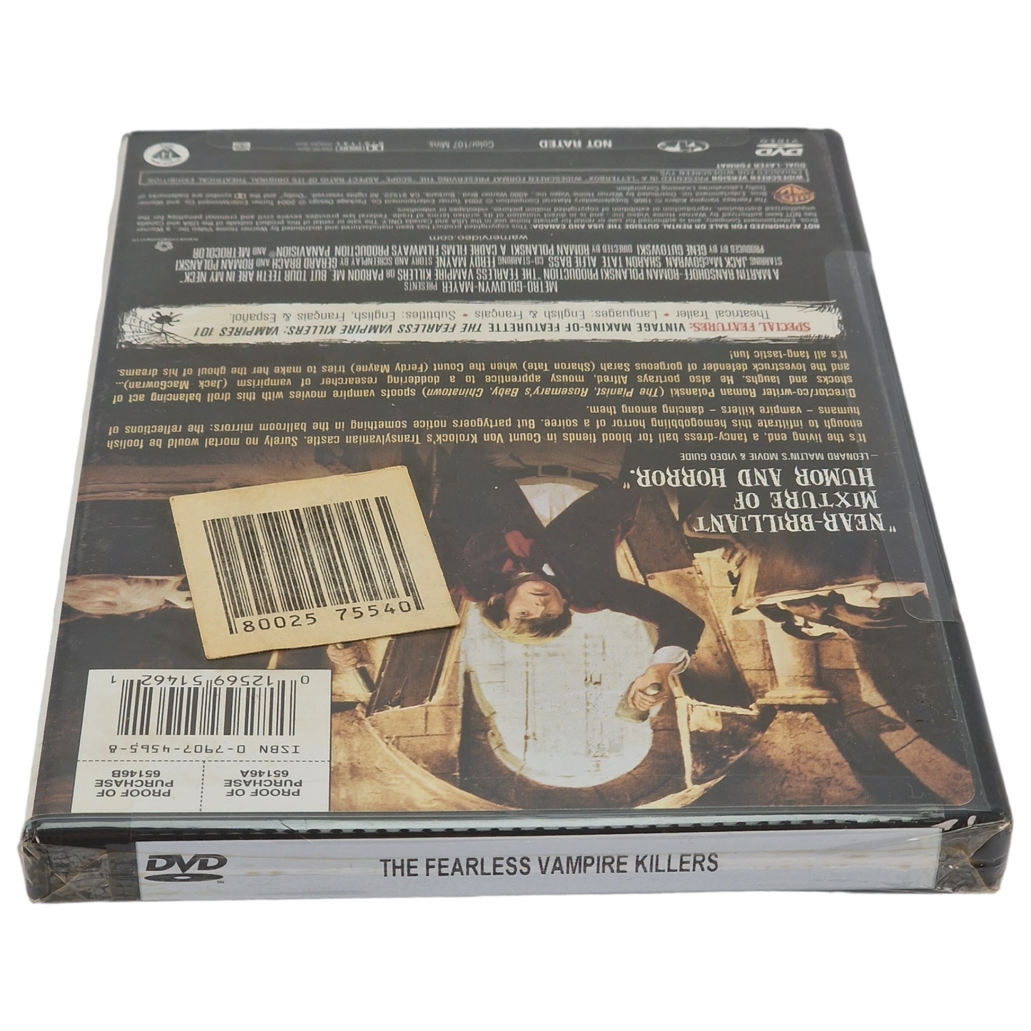 Le Bal des vampires 1967 DVD  US Import  VF Région 1Roman Polanski Neuf