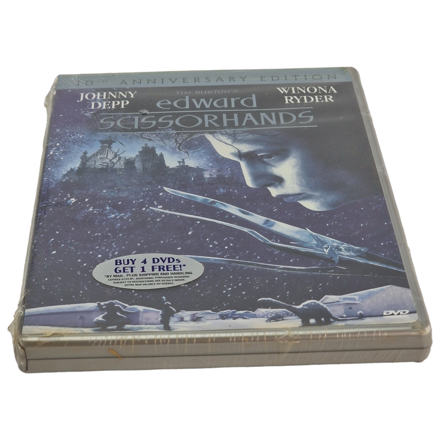 Edward aux mains d'argent DVD  Région 1  Johnny Depp Tim Burton  US Import  VF