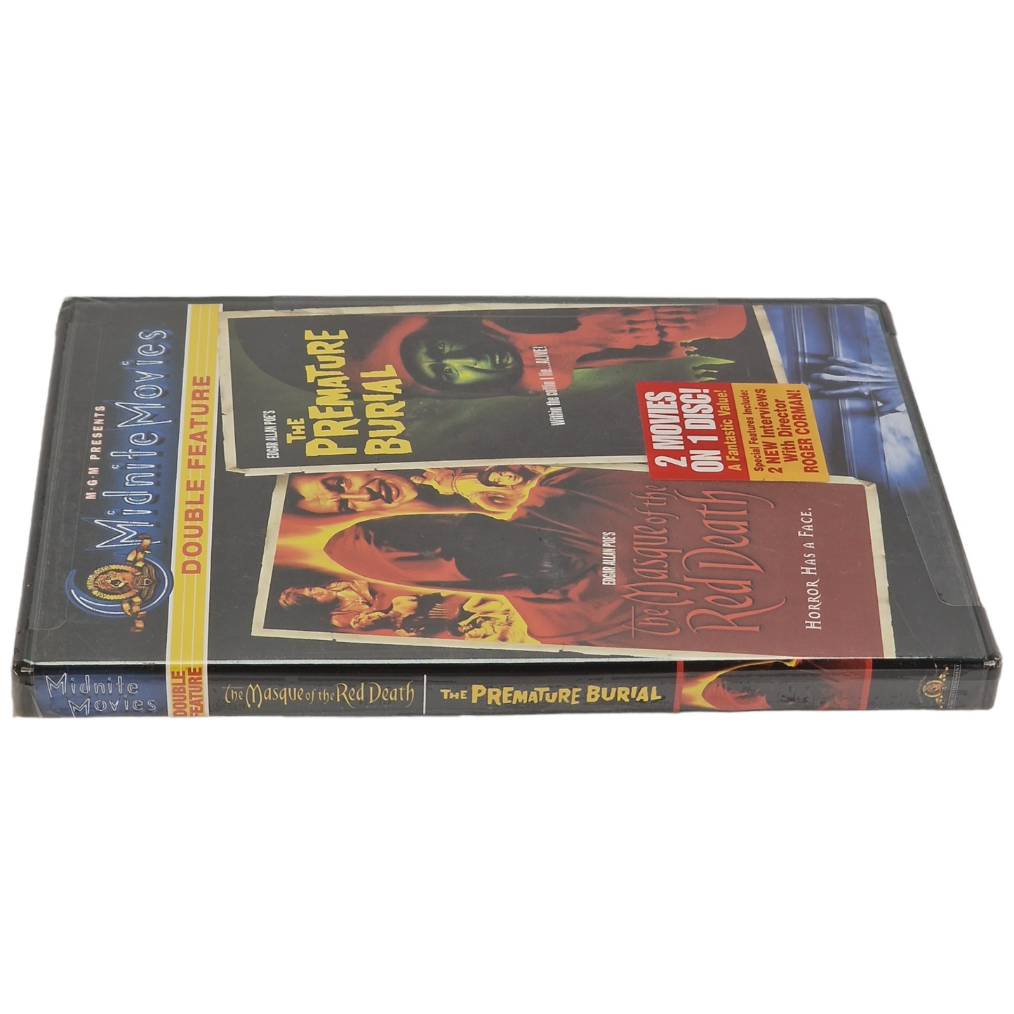 Le Masque de la mort rouge + Premature Burial DVD 2 Films US Import  Region A