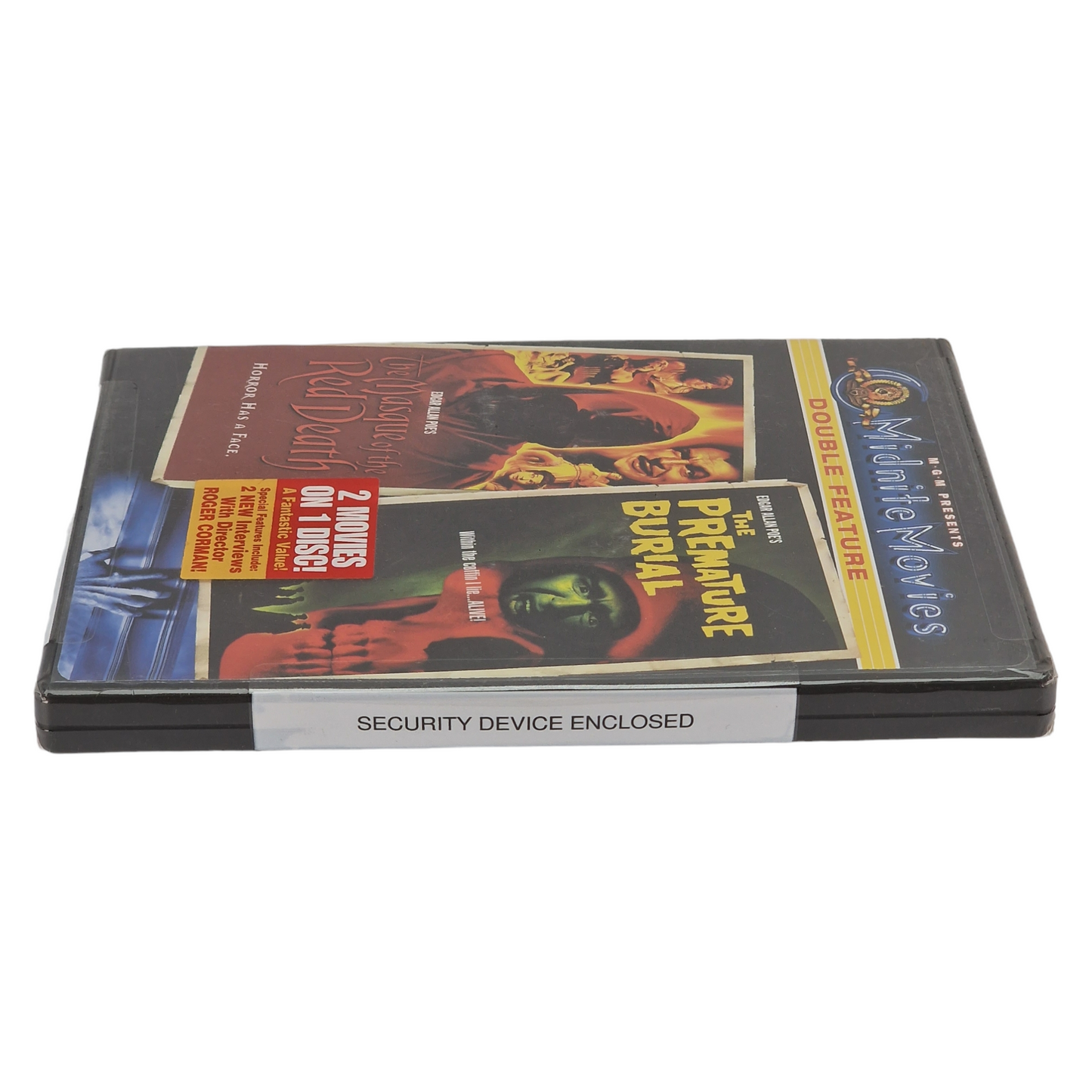 Le Masque de la mort rouge + Premature Burial DVD 2 Films US Import  Region A