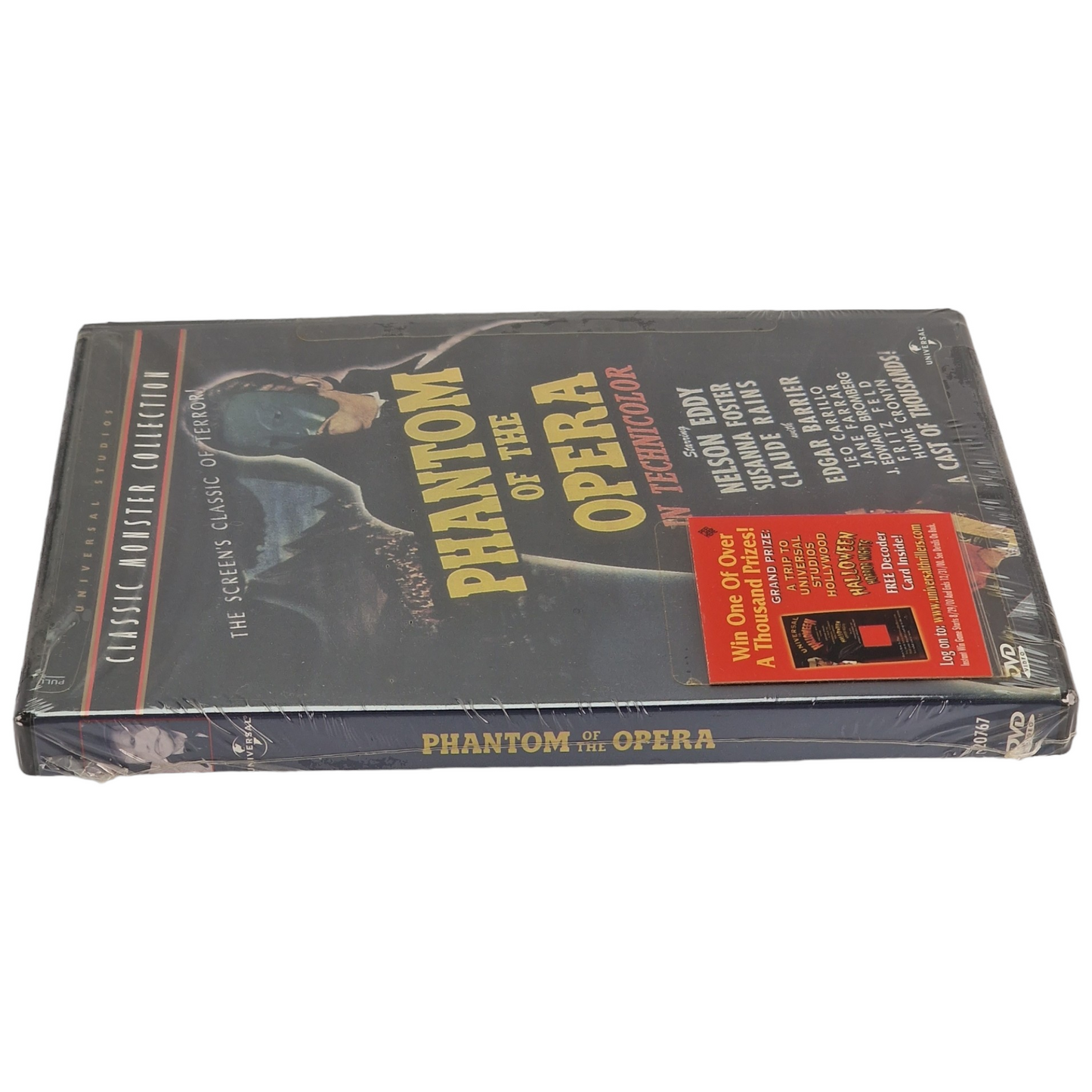 Phantom of the Opera DVD US Import VF Region A  Nelson Eddy, Susanna Foster