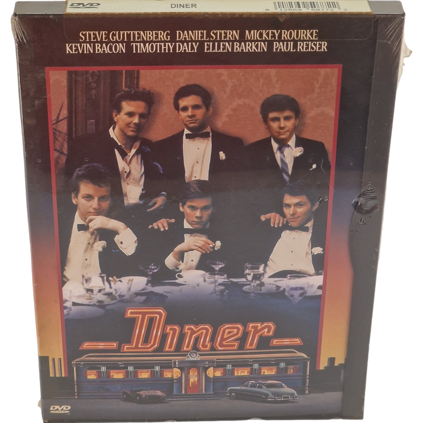 Diner DVD Étui à clapet US Import VF Région 1  Mickey Rourke  1999  Neuf
