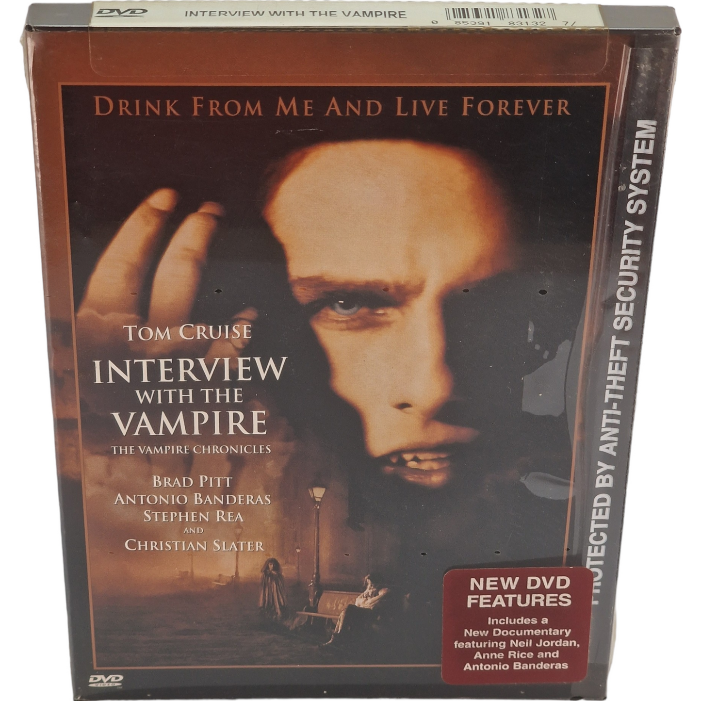 Entretien avec un vampire DVD Étui à clapet  Région 1  VF Tom Cruise, Brad Pitt