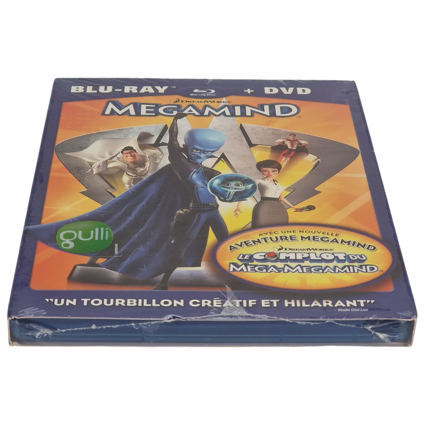 Megamind  DVD -Blu-ray + DVD France Region B DreamWorks 2011